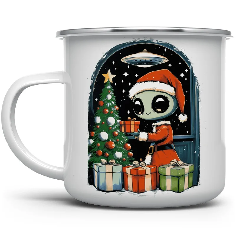 Alien Christmas Camp Mug