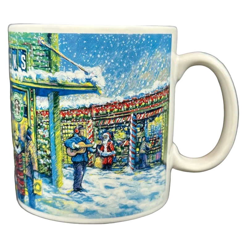 Barista Christmas Pike Place Market Mug Starbucks