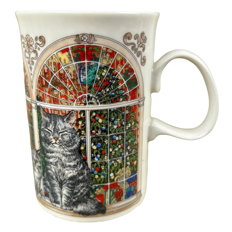 Christmas Cats Sue Scullard Mug Dunoon