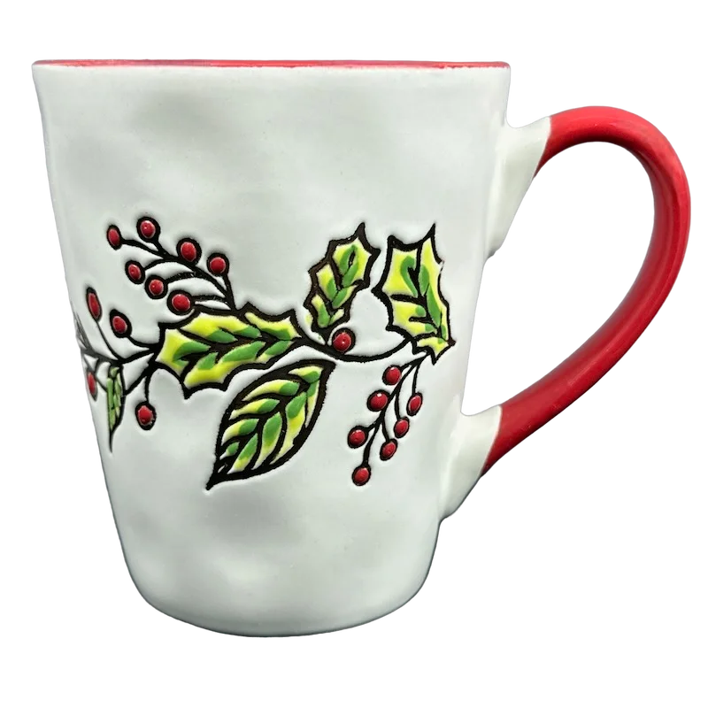 Christmas Holly Mug Spectrum Designz