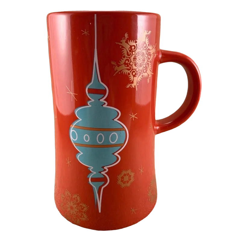 Christmas Ornament Red Mug Caribou Coffee