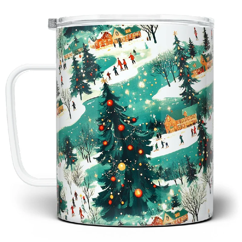 Christmas Town Insulated Travel Mug