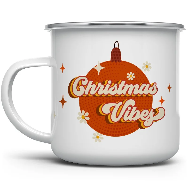 Christmas Vibes Camp Mug