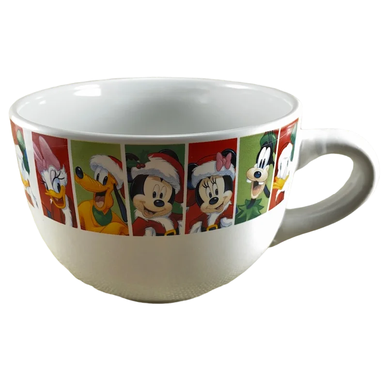 Disney Characters Christmas Oversized Soup Mug Disney Galerie