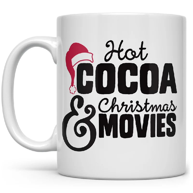 Hot Cocoa & Christmas Movies Mug