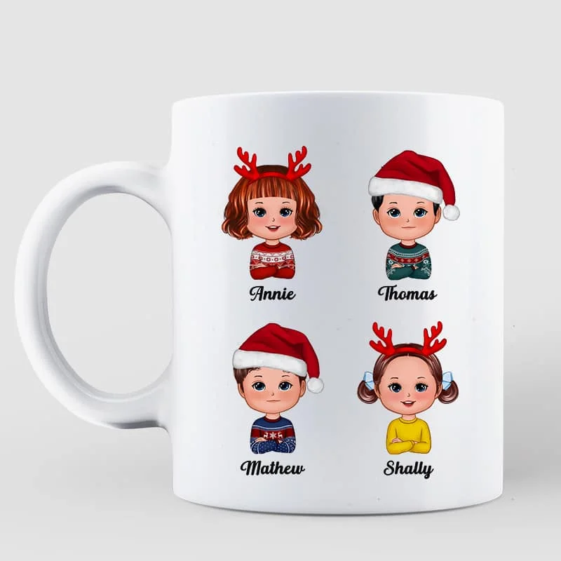 Life Is Better With Grandkids Christmas Personalized Mug