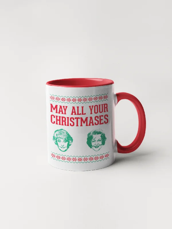 May All Your Christmases Bea White - Golden Girls Christmas Mug