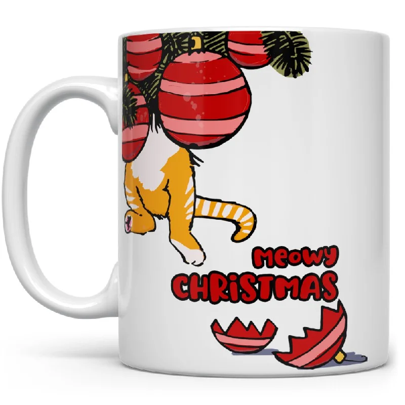 Meowy Christmas Mug