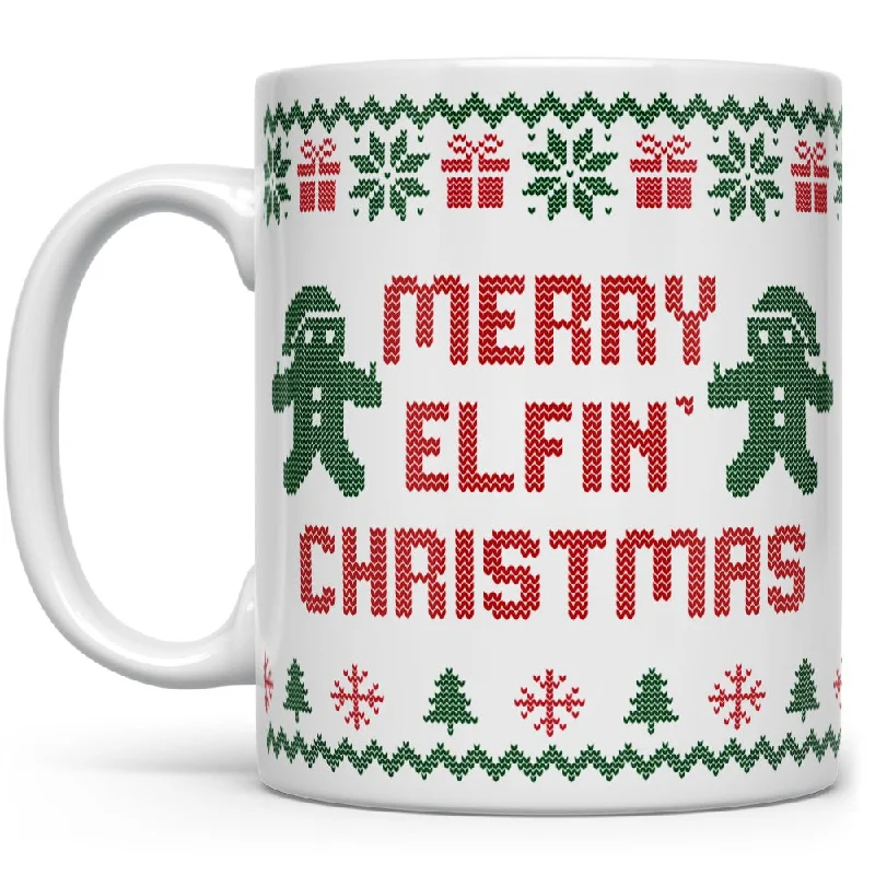 Merry Elfin Christmas Mug