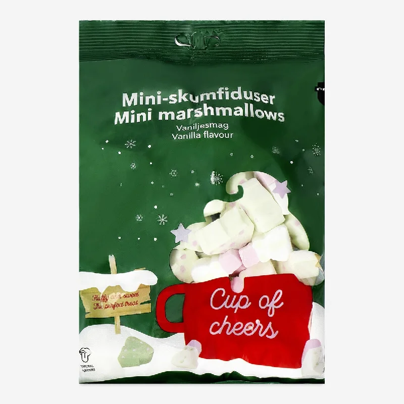 Mini snowmen and Christmas tree marshmallows