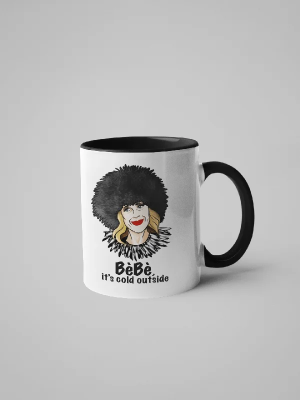 Moira Rose  - BéBé It's Cold Outside - Schitt's Creek Coffee Mug - Christmas