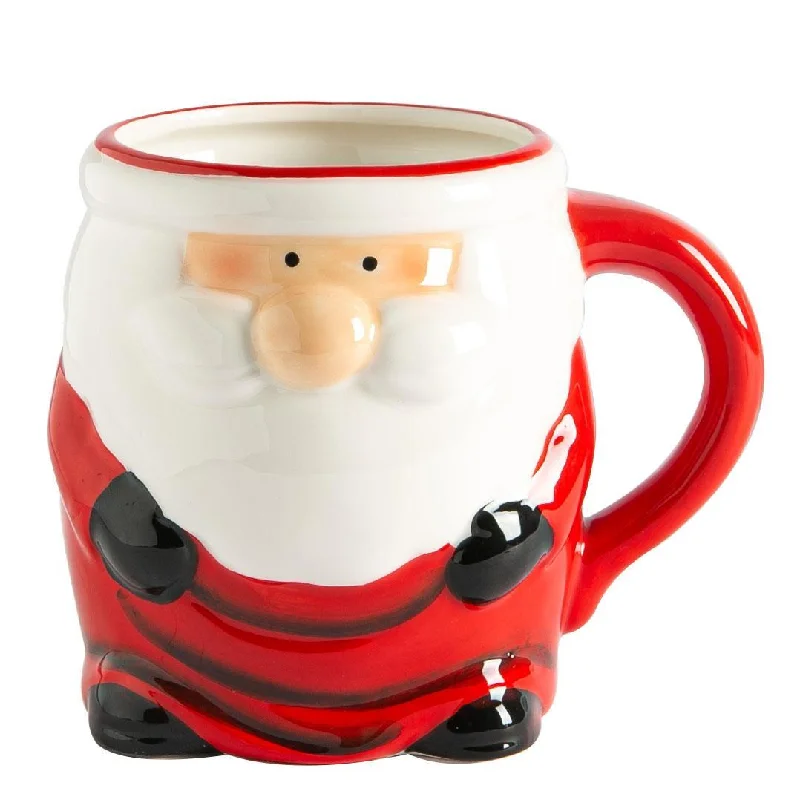 750ml Father Christmas Stoneware Coffee Mug - By Nicola Spring