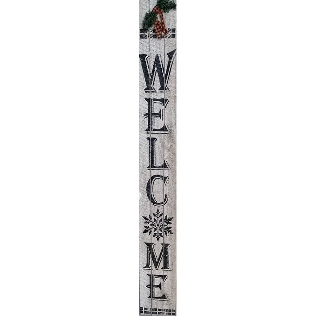 48" Wooden Christmas Sign