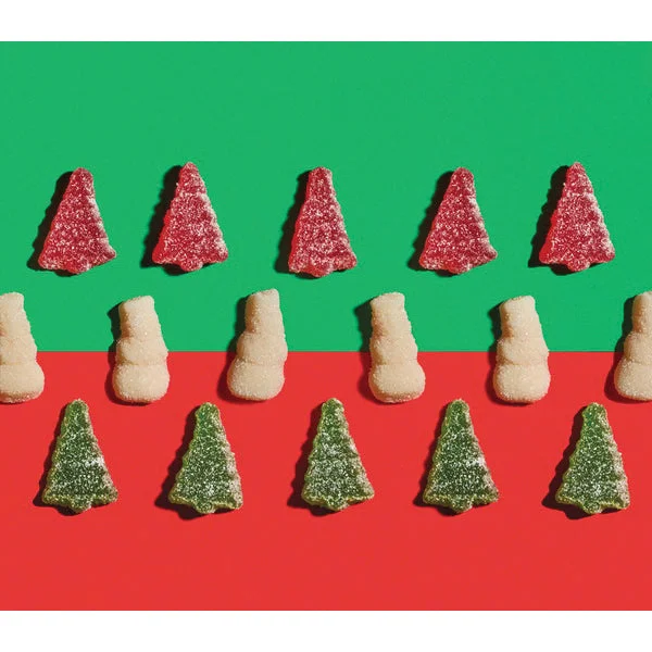 Snowmen and Trees Christmas Gummi