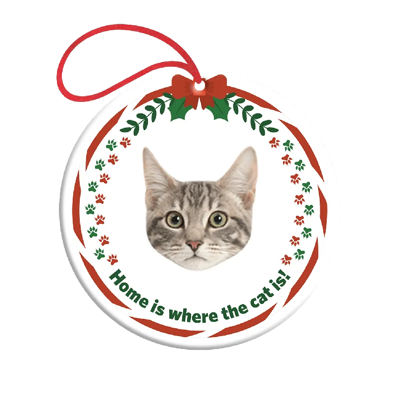 Custom Cat Christmas Ornament