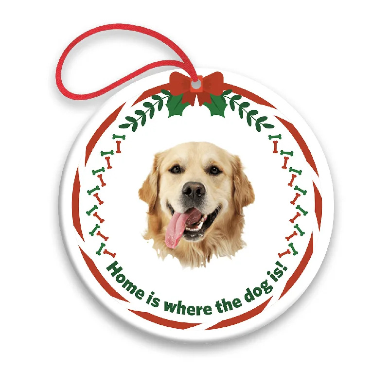 Custom Dog Christmas Ornament