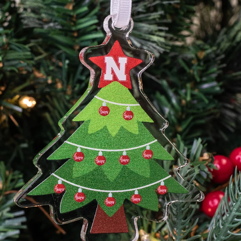 Nebraska Cornhuskers - Nebraska Christmas Tree Ornament