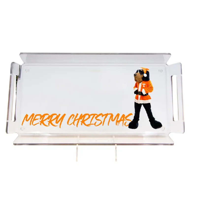 Tennessee Volunteers -  Merry Christmas Smokey Tray