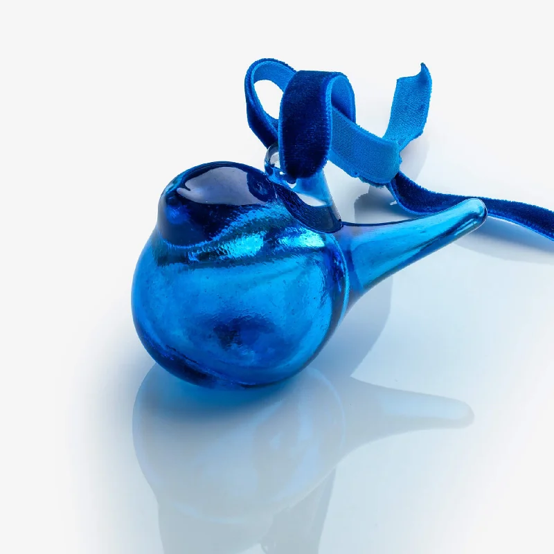 Bluebird Glass Ornament