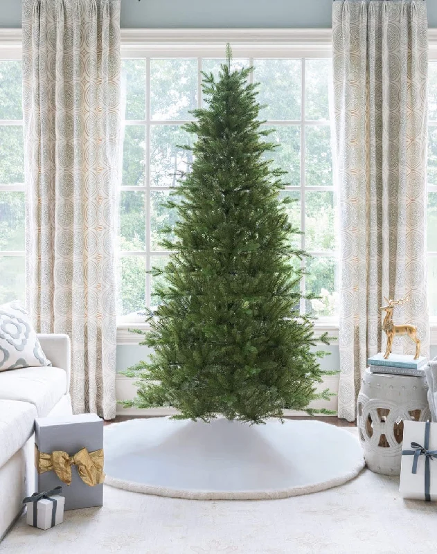 10' Alpine Fir Slim Artificial Christmas Tree Unlit