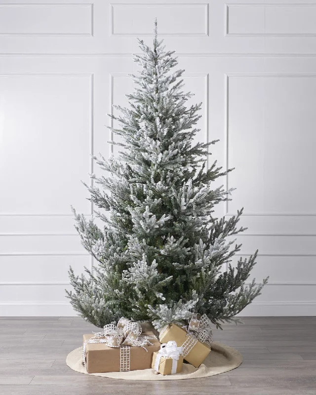 Norway Spruce Snowy Tree Unlit