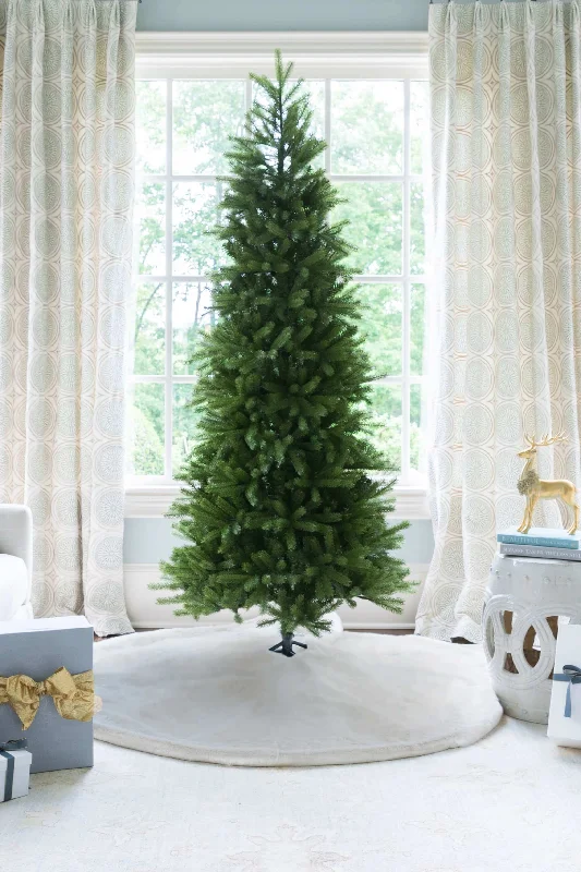 9' King Fraser Fir Slim Artificial Christmas Tree Unlit