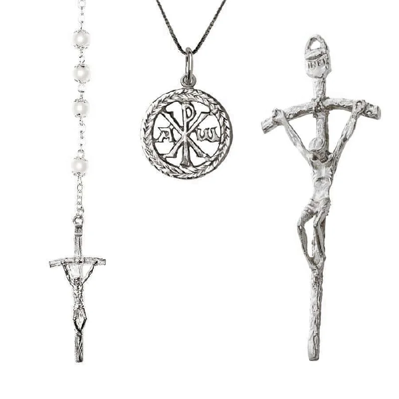 CHRISTIAN GIFT SET - SILVER