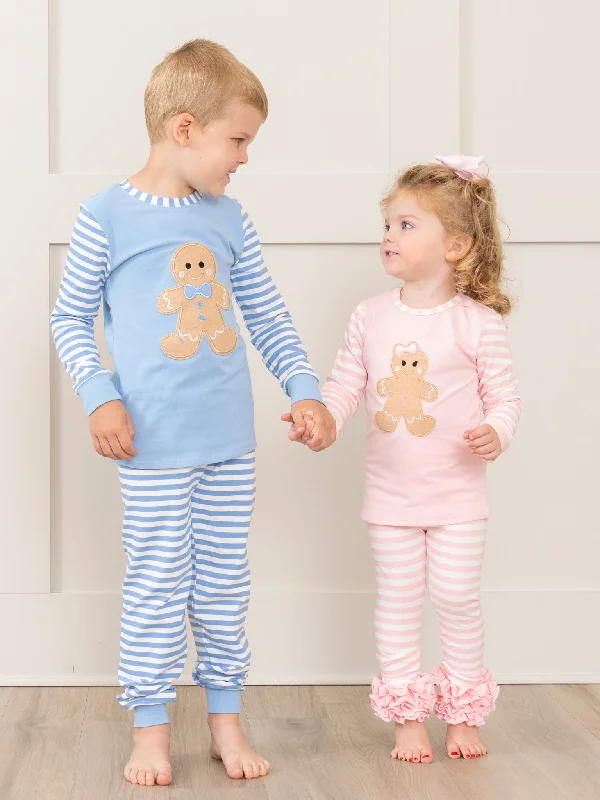 Christmas Gingerbread Pajamas - For Boys & Girls