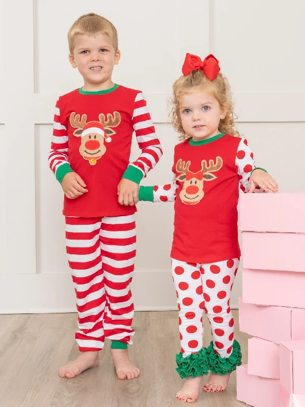 Christmas Reindeer Pajamas - For Boys & Girls