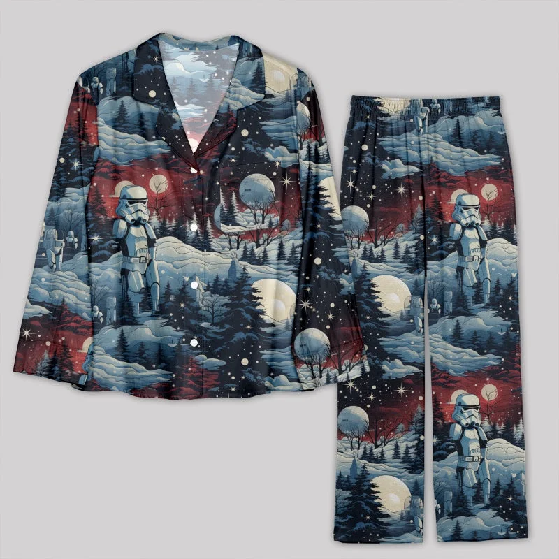 Christmas Snow Stormtroopers Pajamas Set