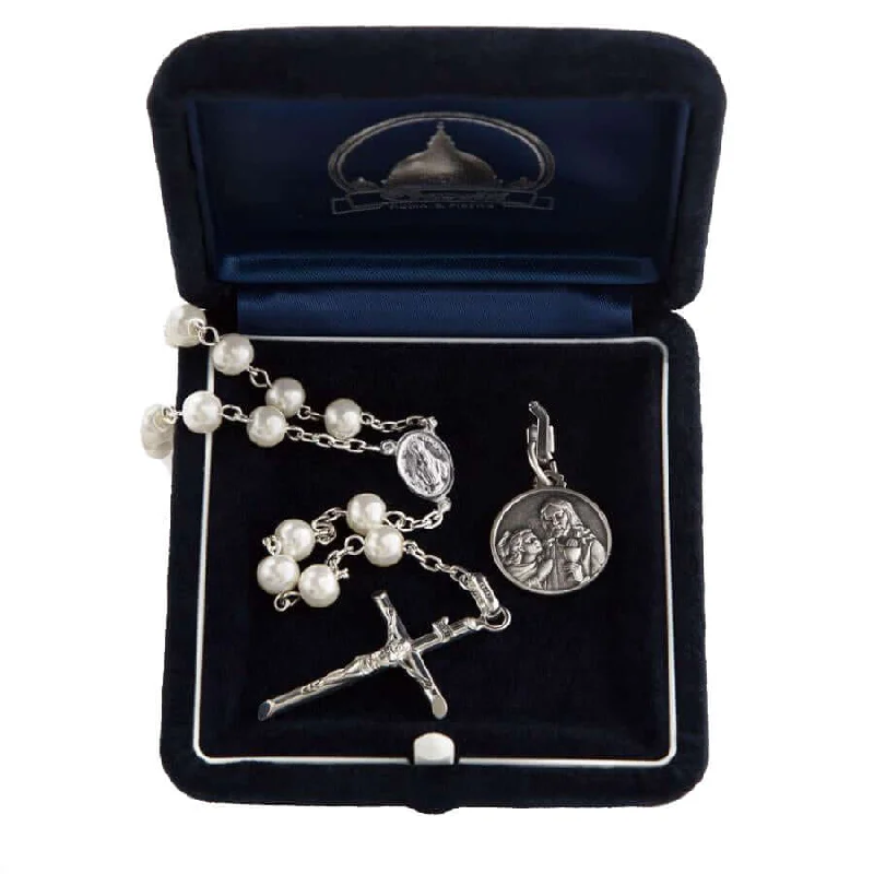 GIRL - COMMUNION GIFT SET - SILVER