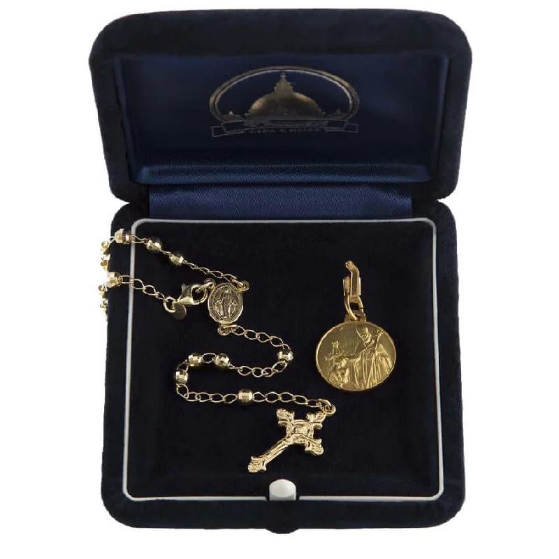 CONFIRMATION GIFT SET - VERMEIL SILVER