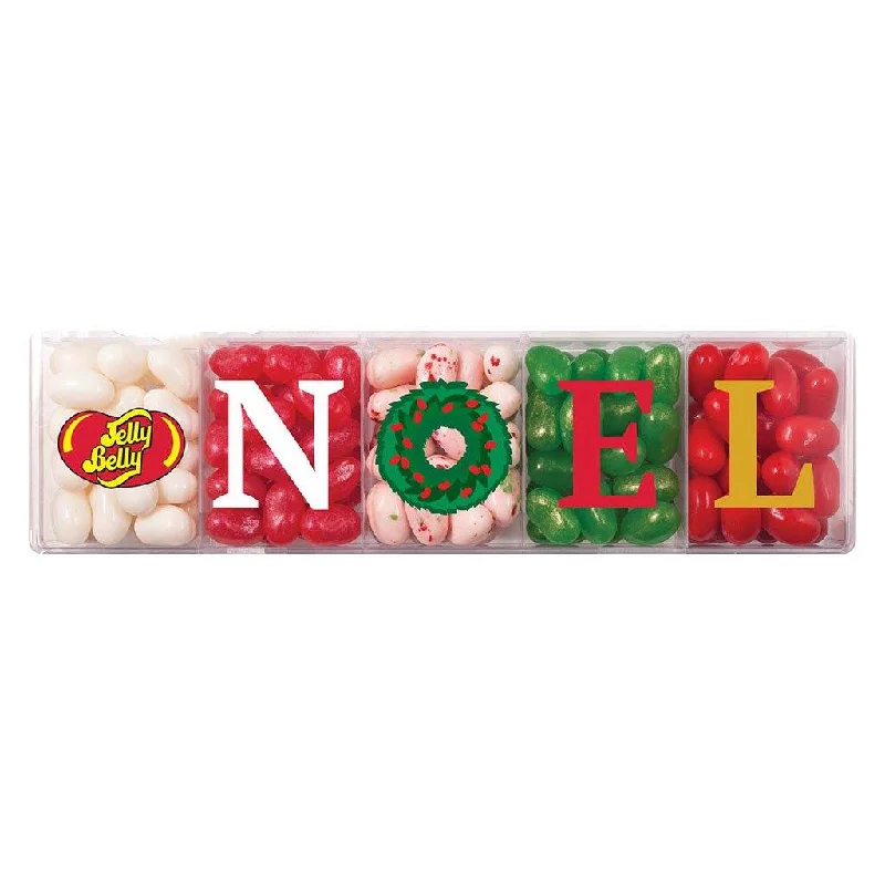 Jelly Belly :  5-Flavor NOEL Clear Gift Box - 4 oz