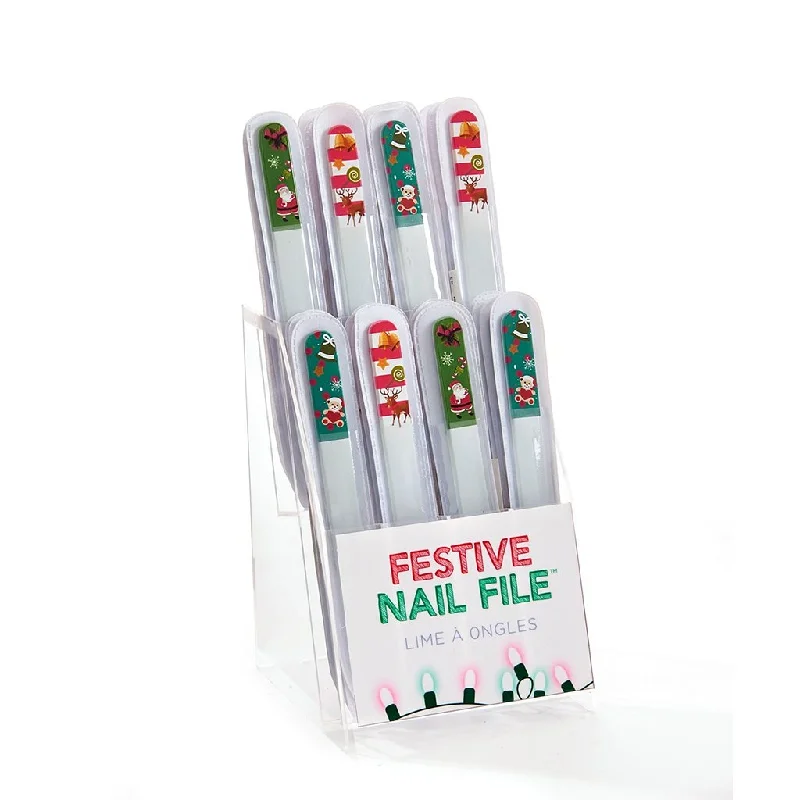 Giftcraft : Christmas Design Nail File - Assorted 1 at random. Style can not be chosen