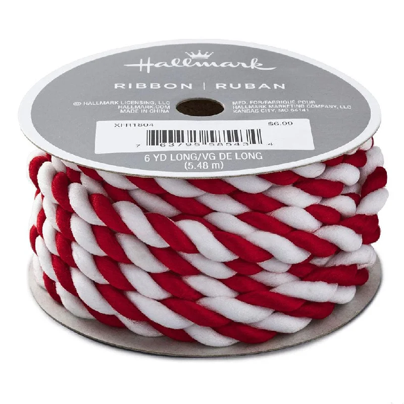 Hallmark : Peppermint Twist 1/4" Cording, 18'