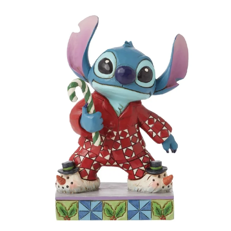 Jim Shore : Stitch In Christmas Pajamas