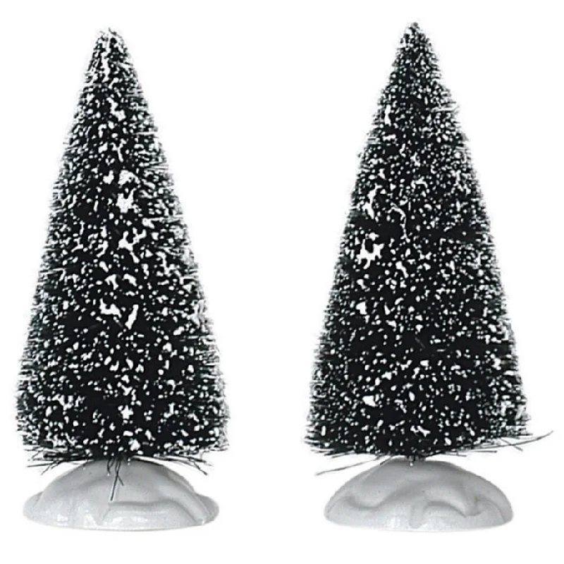 Lemax General Collectibles: 4" Bristle Tree, Set of 2 #14004