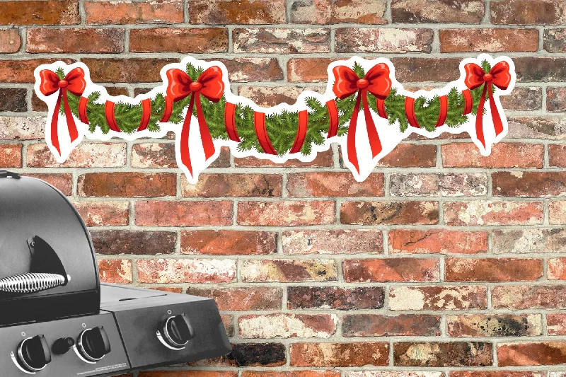 Christmas: Four Ribbons - Outdoor Graphic