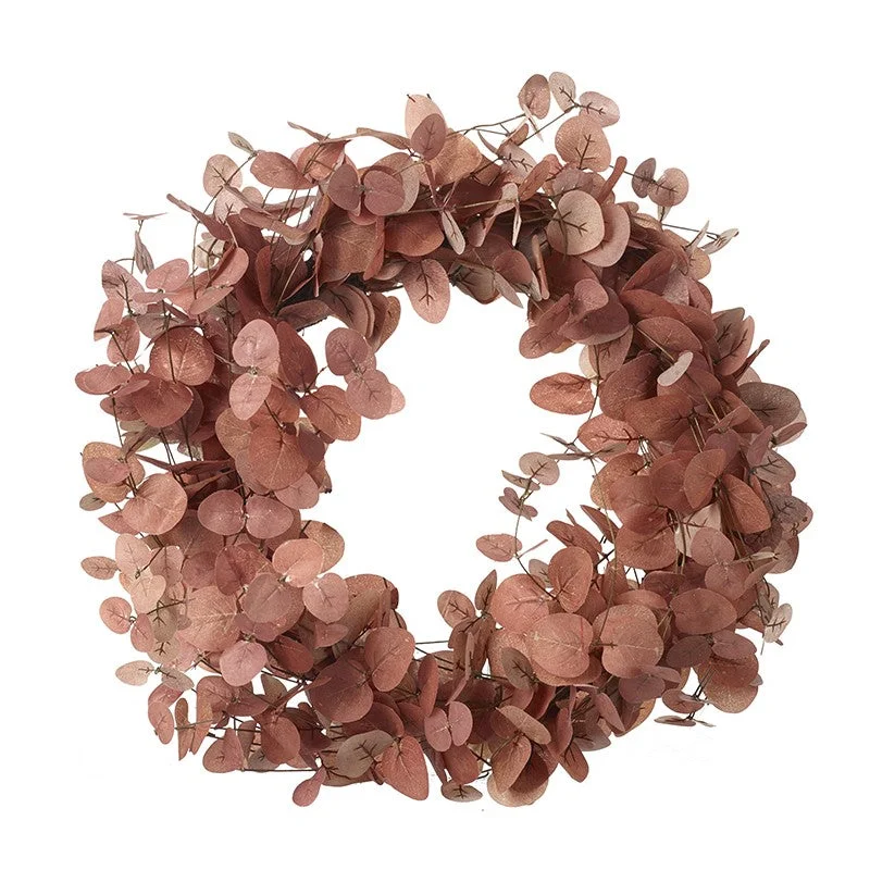 Dusty Pink Foliage Wreath