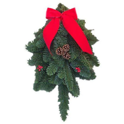 Traditional Noble Fir Swag