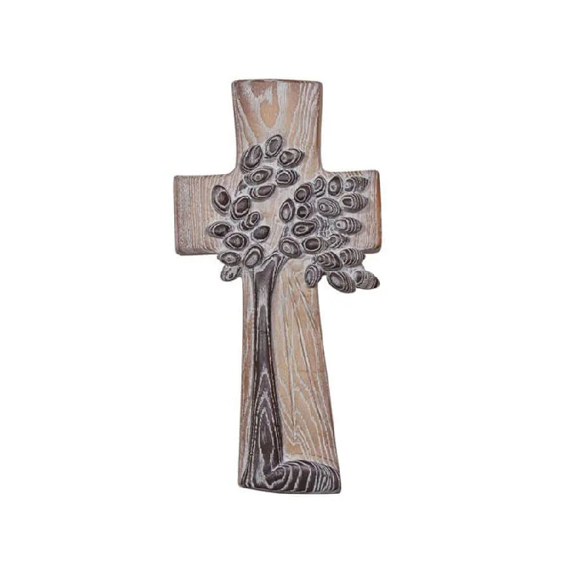 TREE OF LIFE - WALL CROSS - WOOD