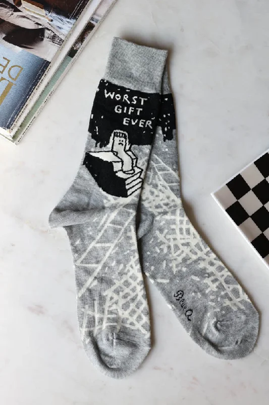 Worst Ever Gift Mens Crew Socks